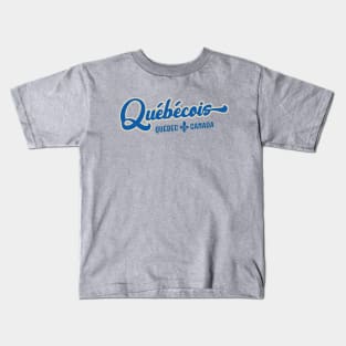 Quebecois - Proud French Canadian du Quebec Kids T-Shirt